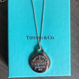 Tiffany Co. Zodiac Pendant on 28-30” chain Silver